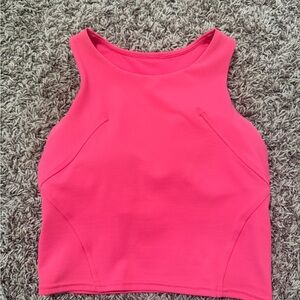 Lululemon Athletica Bright Pink Tank Top